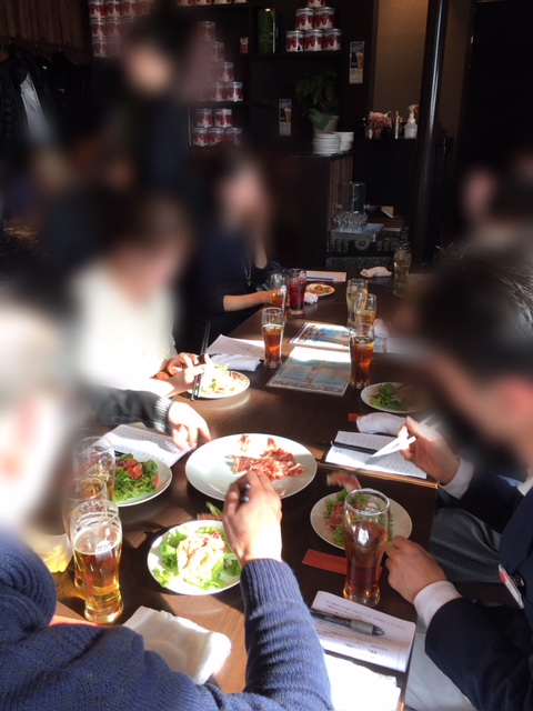 所沢パーティの様子
